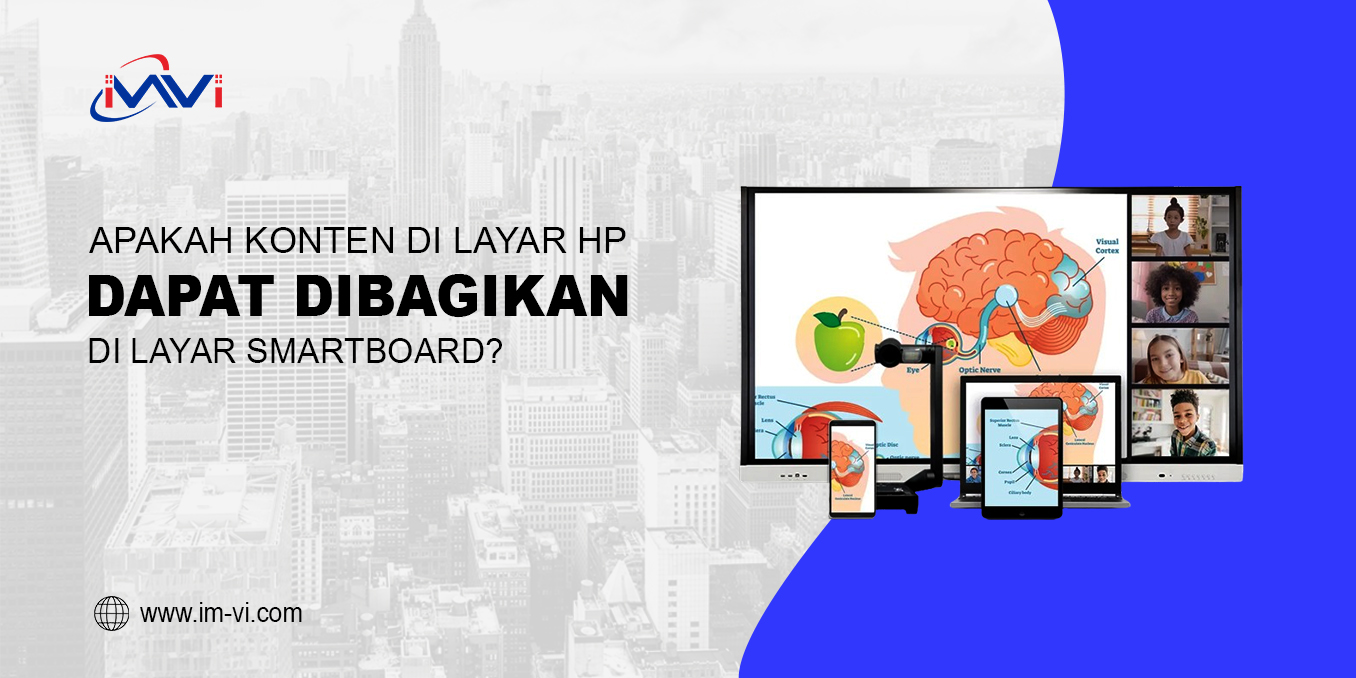 Apakah Konten di Layar HP Dapat Dibagikan di Layar Smartboard?