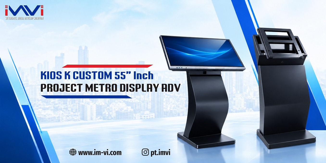 Metro Display ADV Percayakan Kios K Custom 55 Inch kepada IMVI