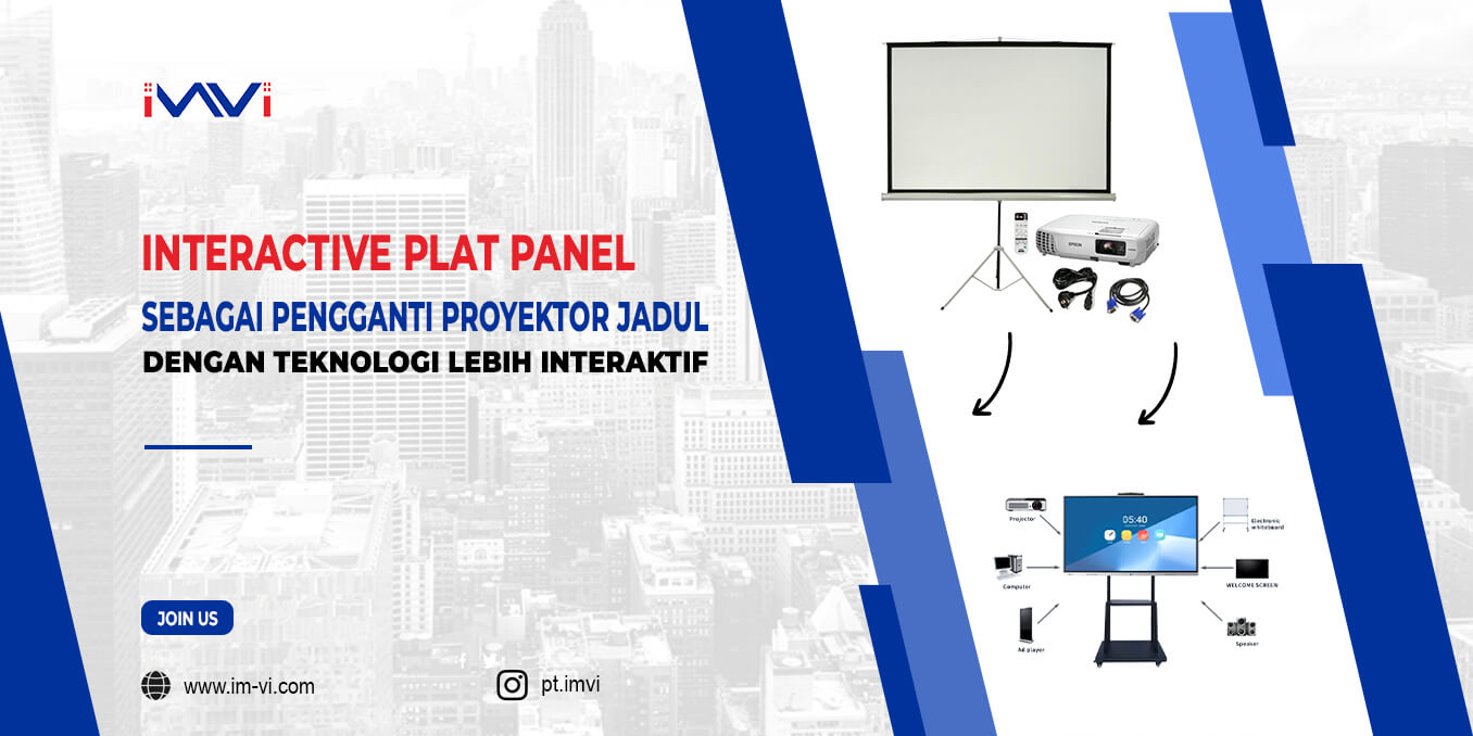 Interactive Flat Panel Sebagai Pengganti Proyektor Jadul dengan Teknologi Lebih Interaktif